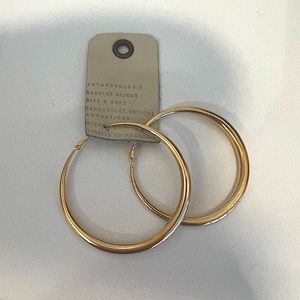 2 inch Hoop earrings Anthropologie